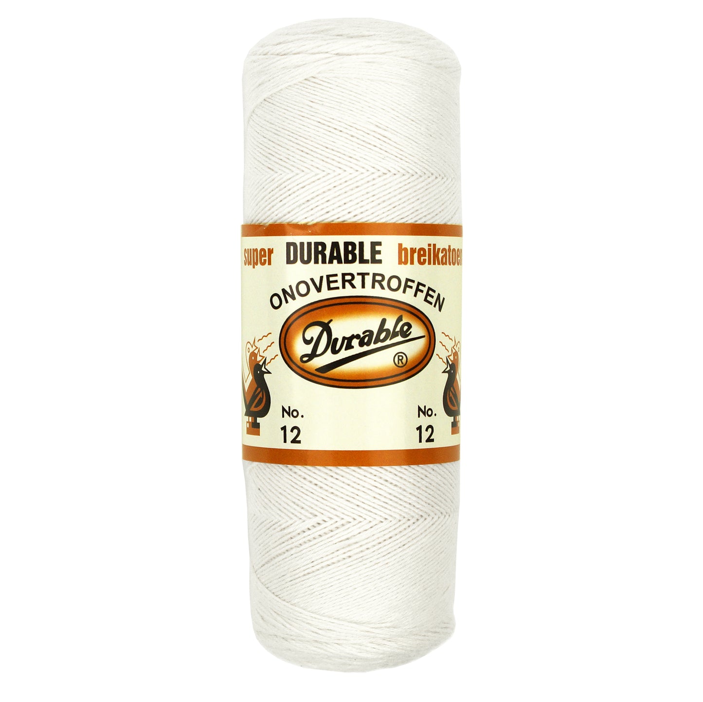Durable Glanskatoen wit, nummer 12
