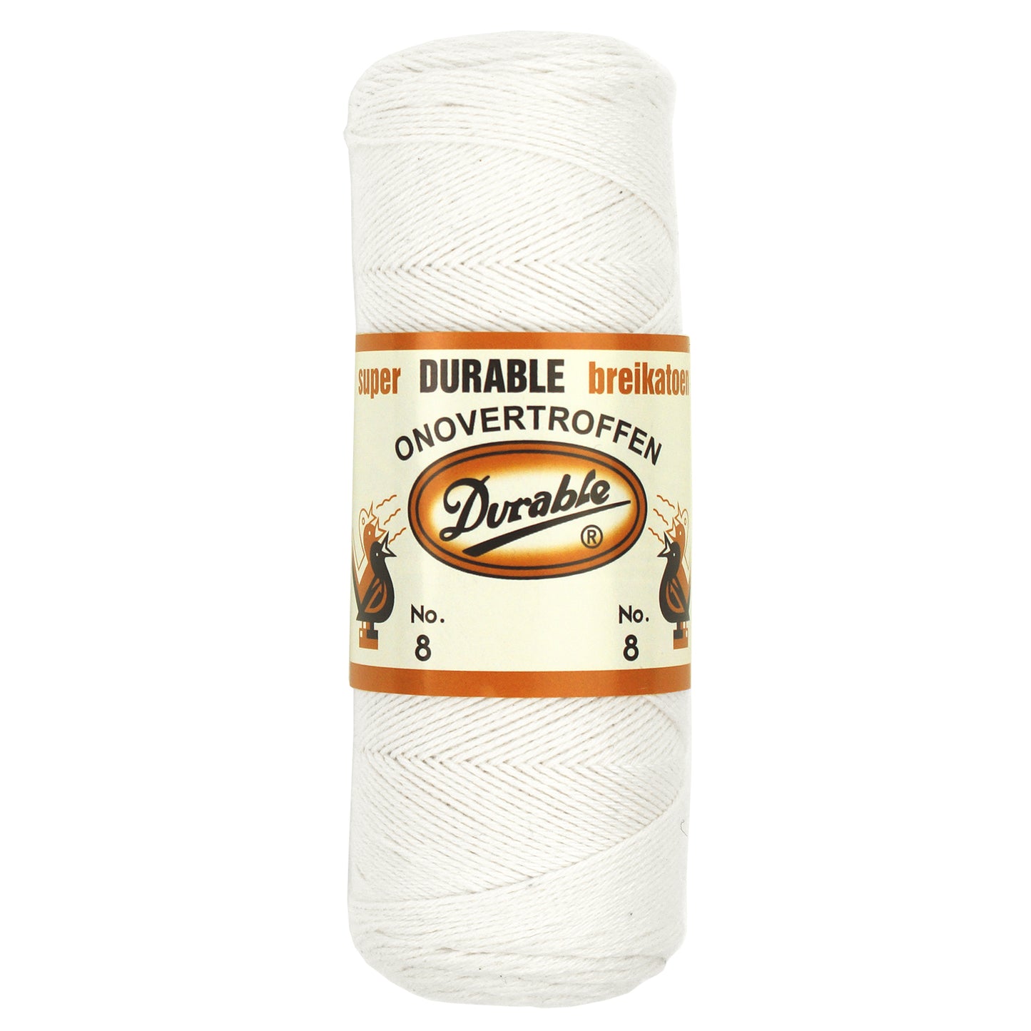 Durable Breikatoen, nummer 8, kleur wit