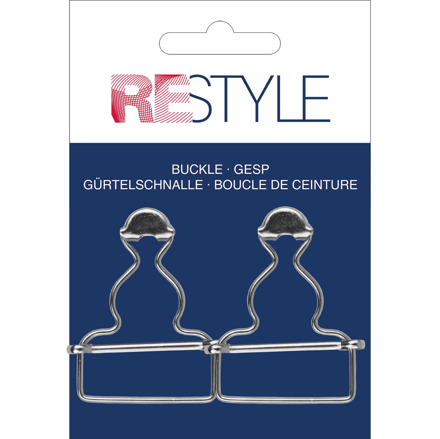 Restyle, Tuinbroekgesp, 35mm, zilver