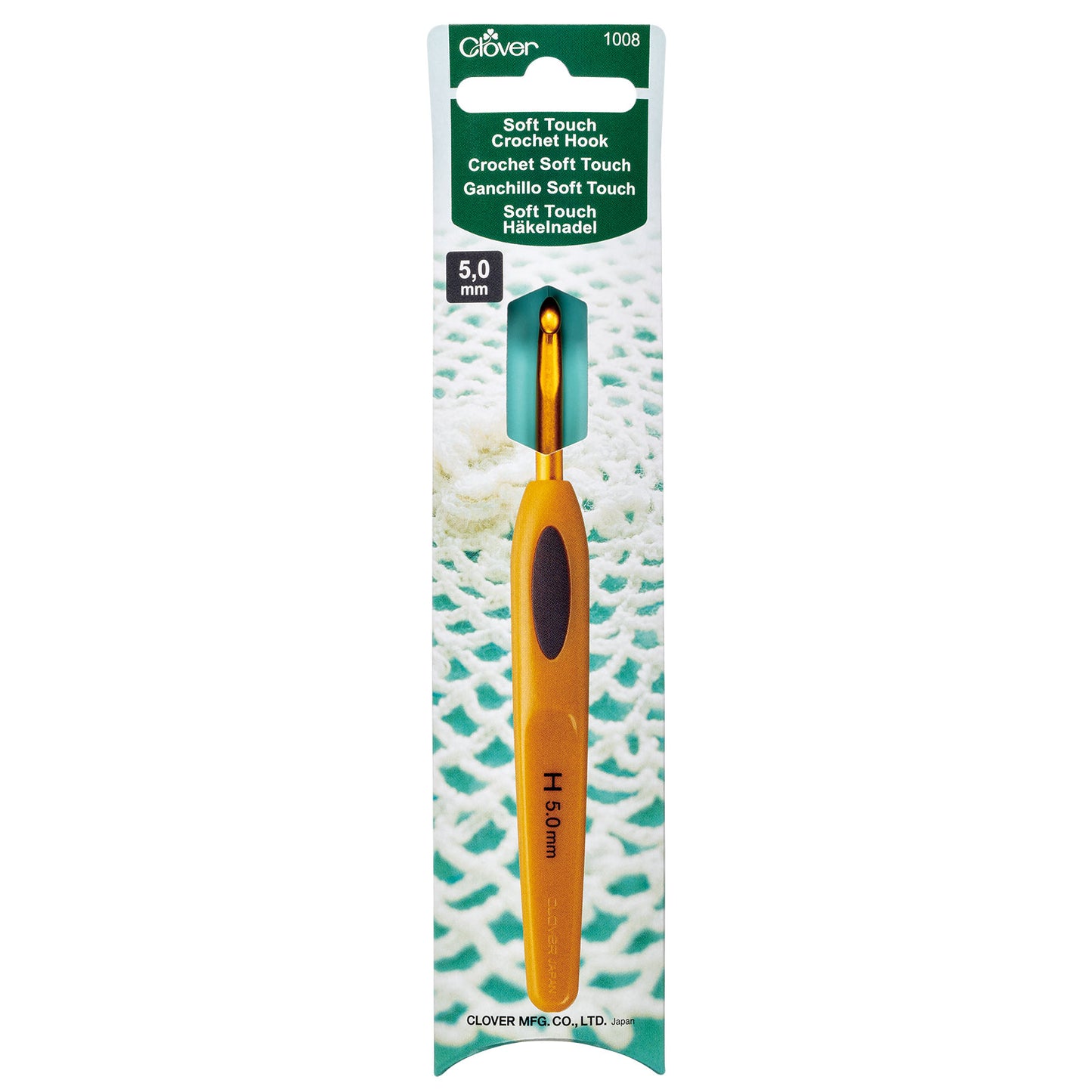 Clover Soft Touch haaknaald 5mm