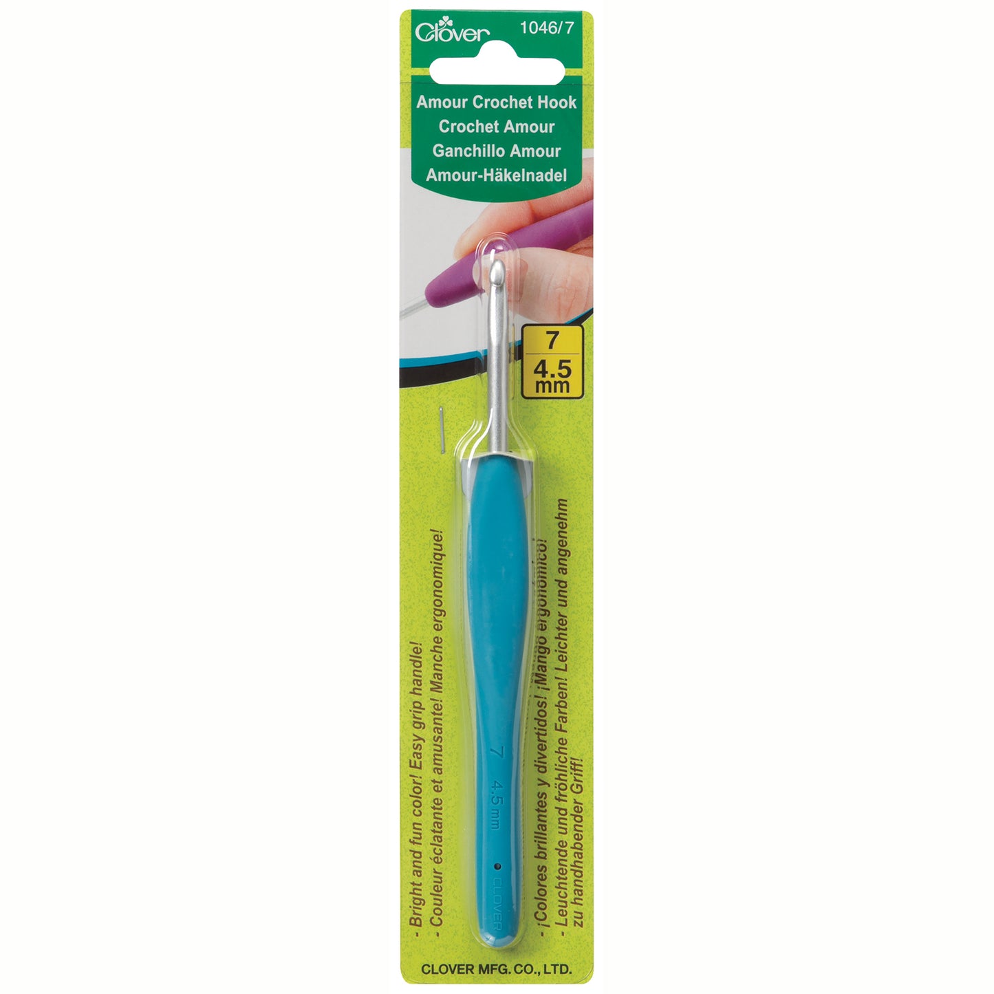 Clover Amour Haaknaald, 4,5mm