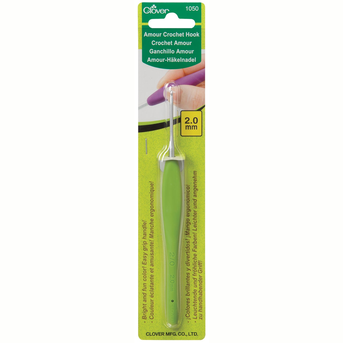 Clover Amour Haaknaald, 2mm
