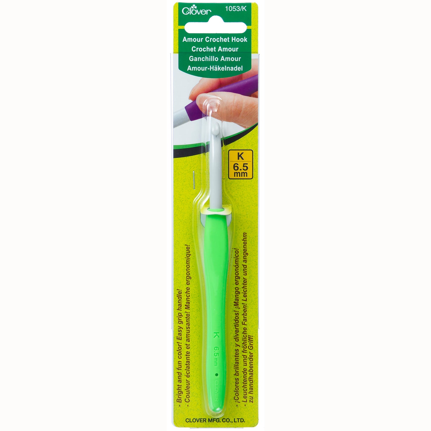 Clover Amour Haaknaald, 6,5mm