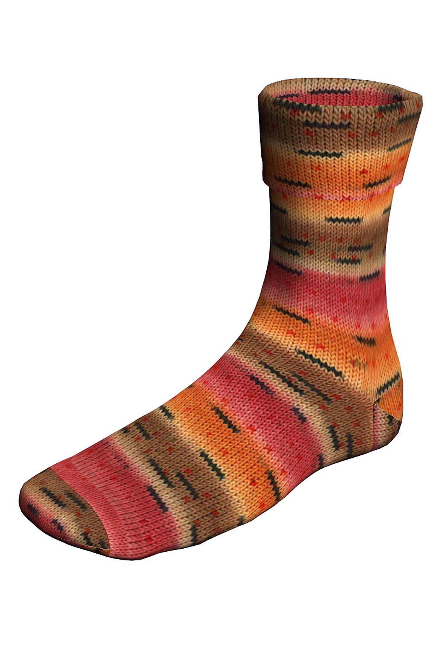 Lang Yarns Super Soxx, kleur Eros