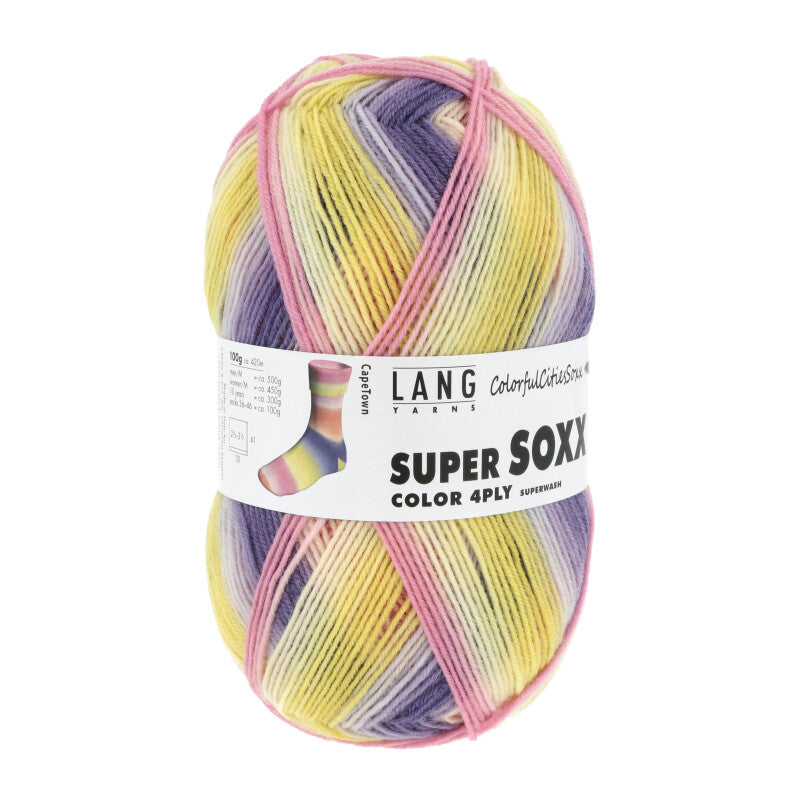 Lang Yarns Super Soxx, kleur CapeTown (0510)