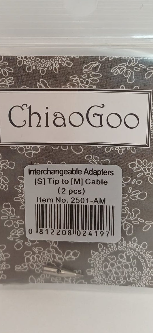 ChiaoGoo, Interchangeable Adapters S tip to M cable