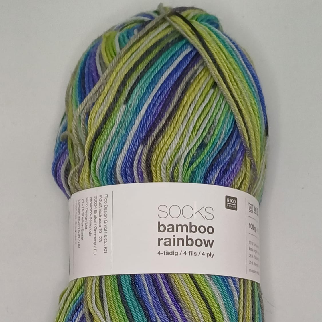 Socks bambo rainbow, kleur 060
