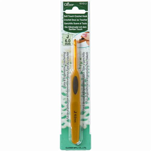 Clover Soft Touch haaknaald 6mm