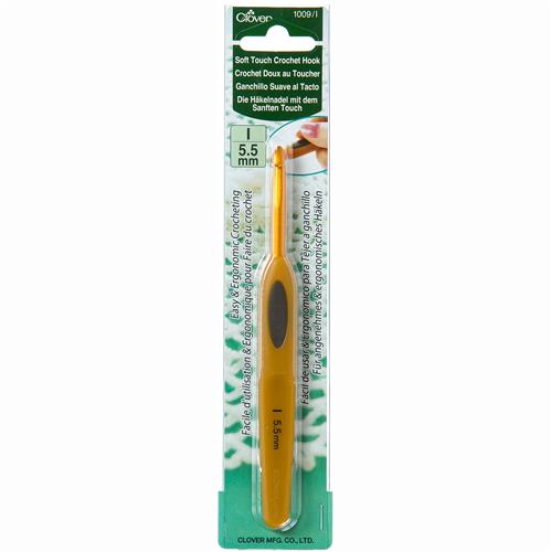 Clover Soft Touch haaknaald 5,5mm
