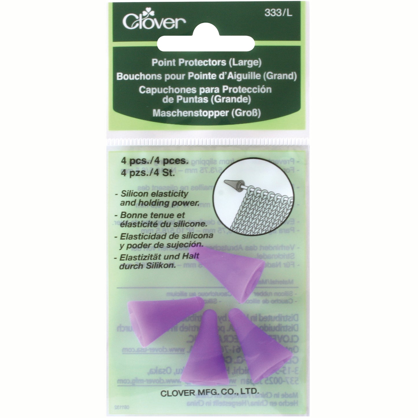 Clover puntbeschermers/breinaaldstoppers 3,75mm tot 10mm