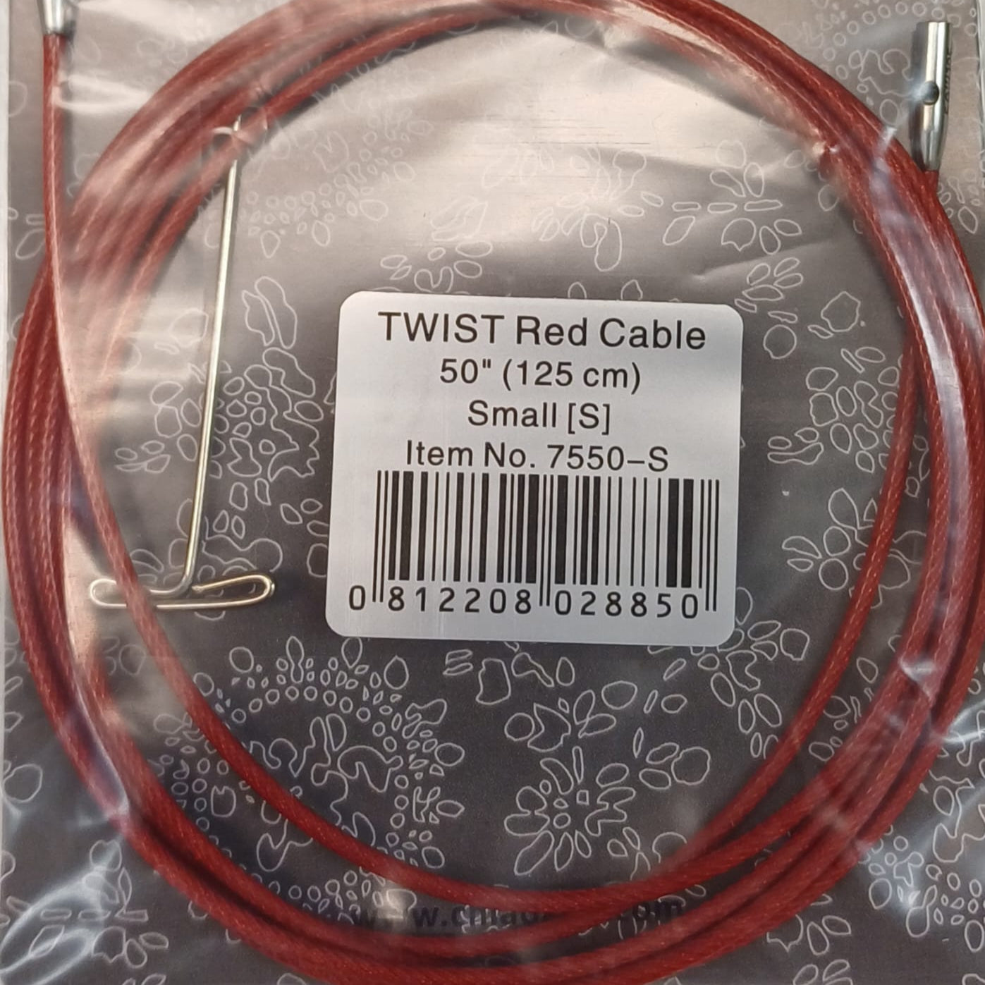 ChiaoGoo, Twist Red Cable 125cm, small