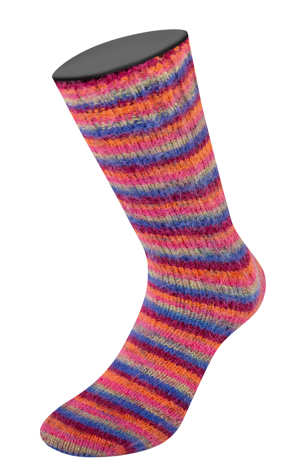 Lana Grossa Cosy Socks Multi Strips, kleur 0156