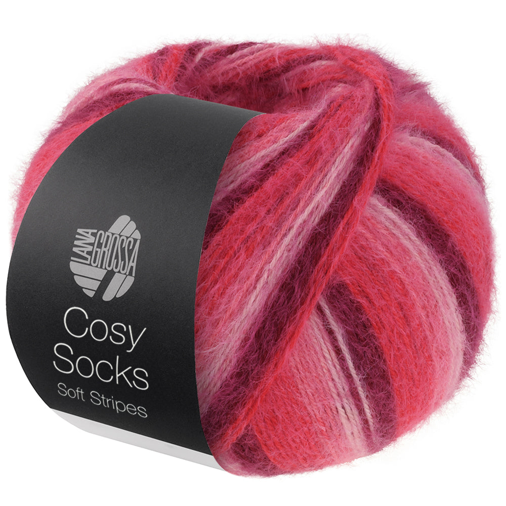 Lana Grossa Cosy Socks Soft Stripes, kleur 0105