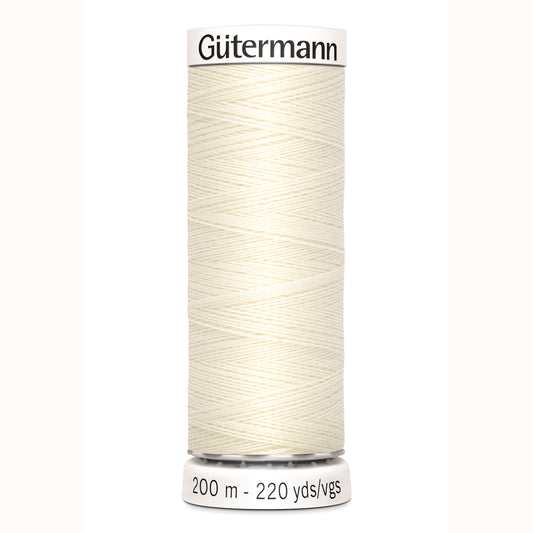 Gütermann Naaigaren, kleur 1