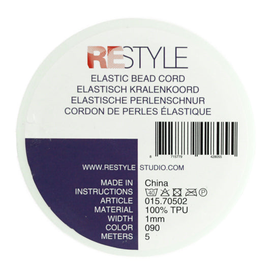 Restyle, kralen elastiek 1mm