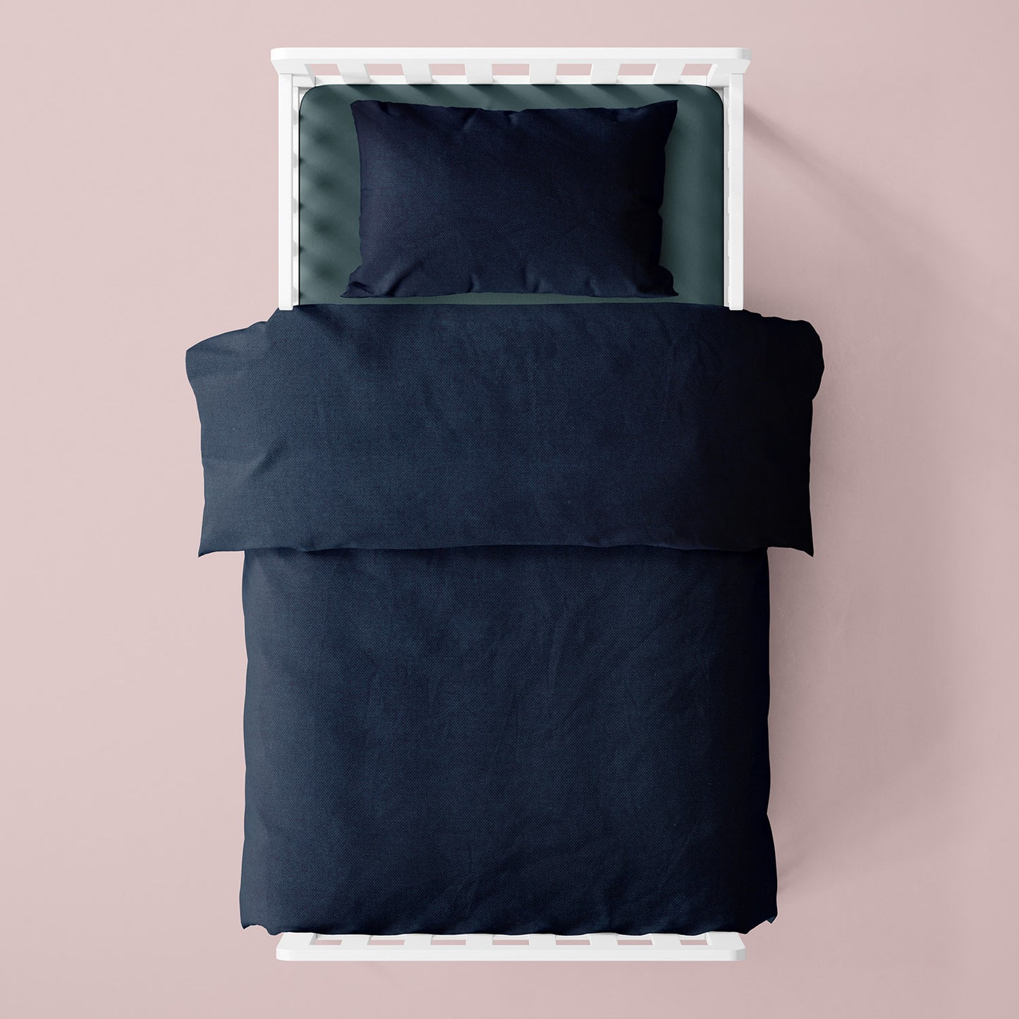 Katoen (Cretonne) stof, kleur Marine blauw