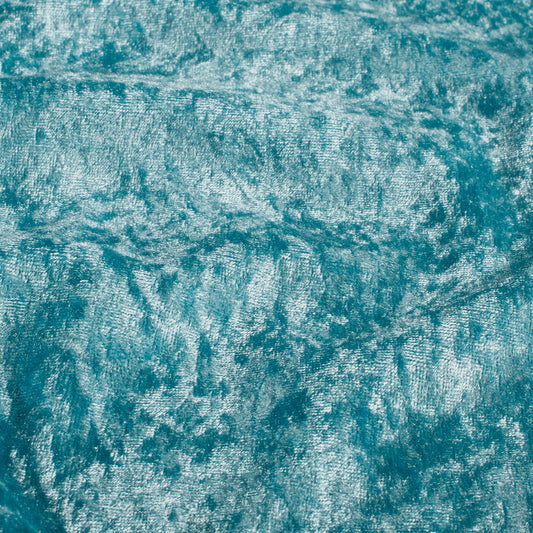 Crush Velvet, kleur 204 Effen Aqua blauw