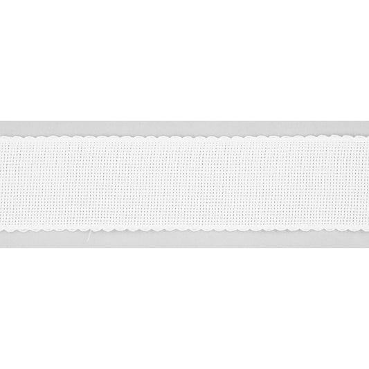ReStyle Aida Borduurband, 50mm, wit