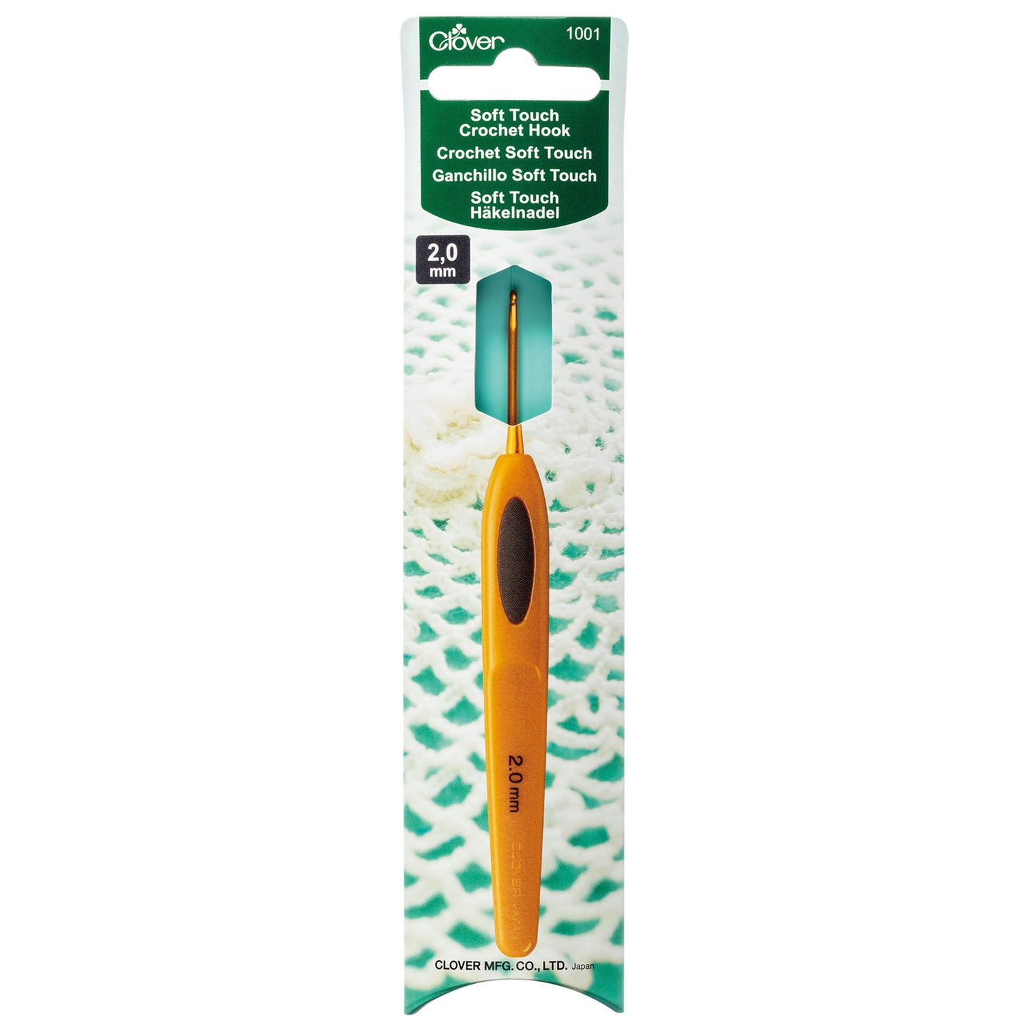 Clover Soft Touch haaknaald 2mm