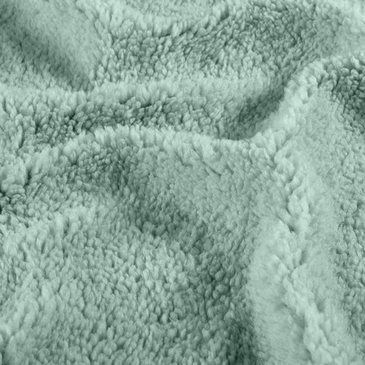 Sherpa Fleece, kleur, ijsblauw