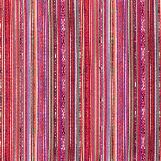 Jacquard stof Strepen Multicolor