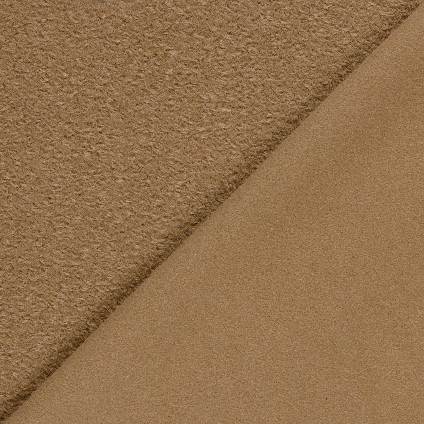 Bouclé, kleur Camel