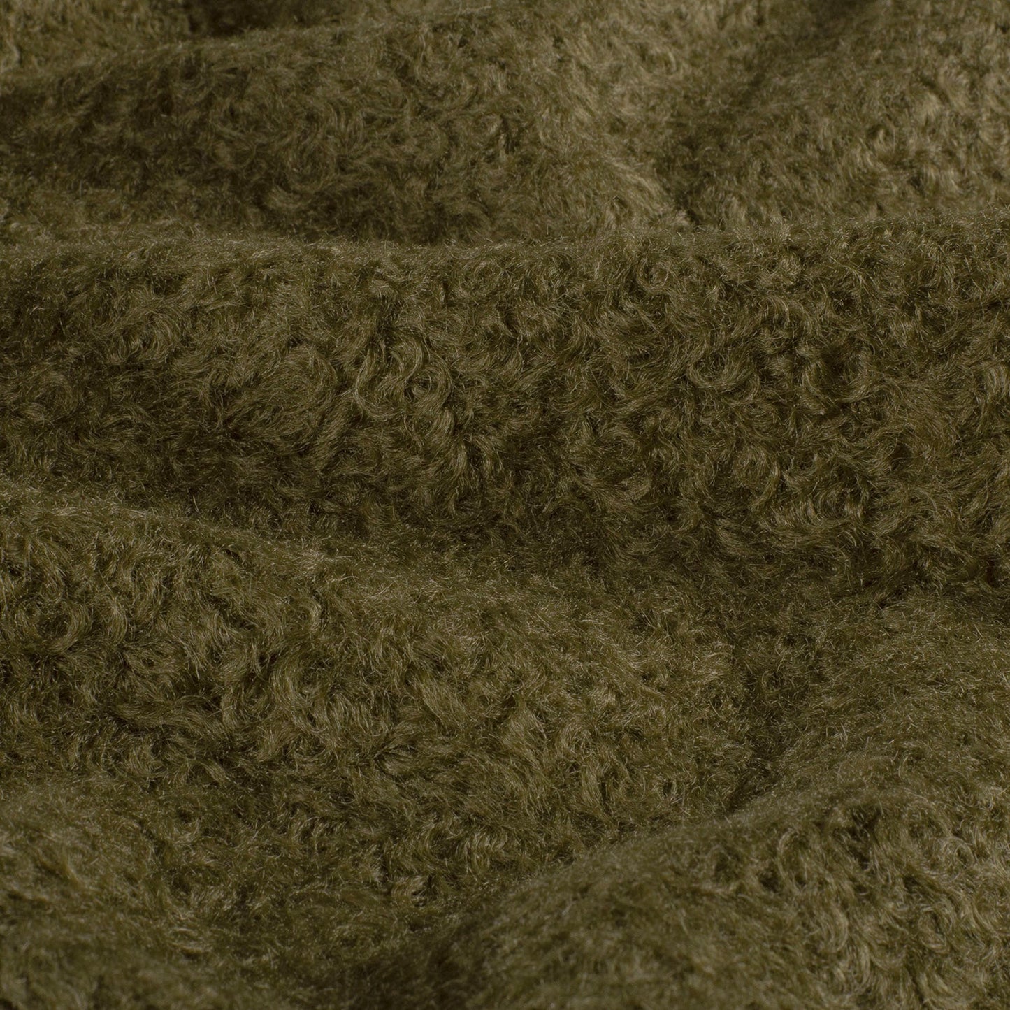 Bouclé, kleur Kaki groen