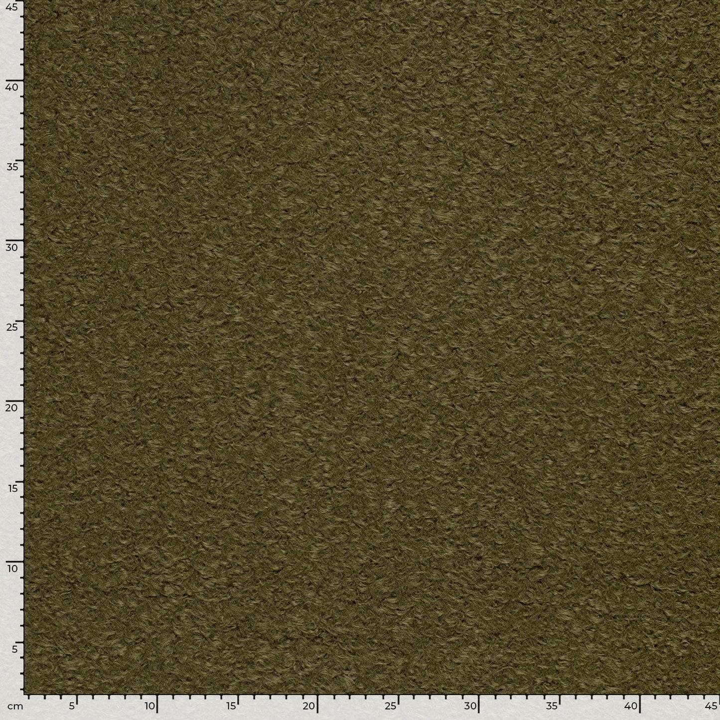 Bouclé, kleur Kaki groen
