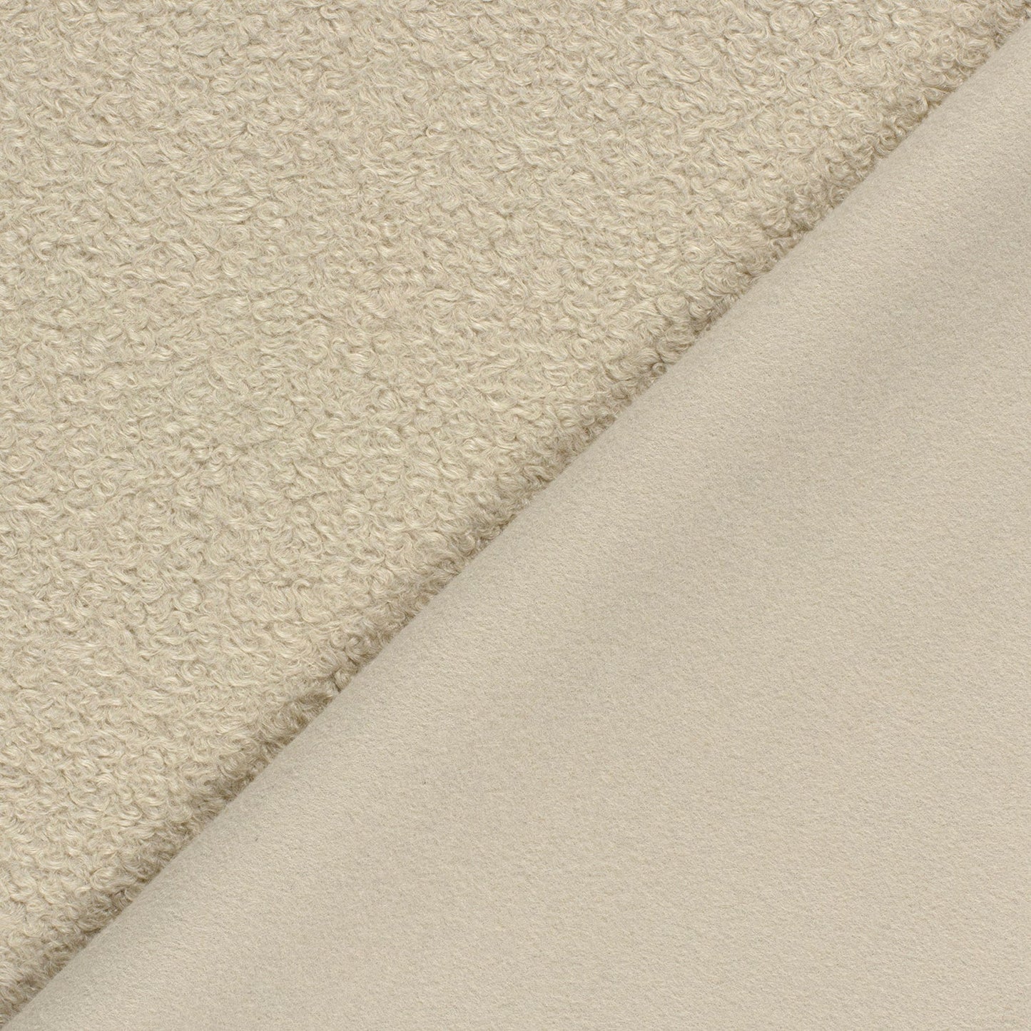 Bouclé, kleur beige