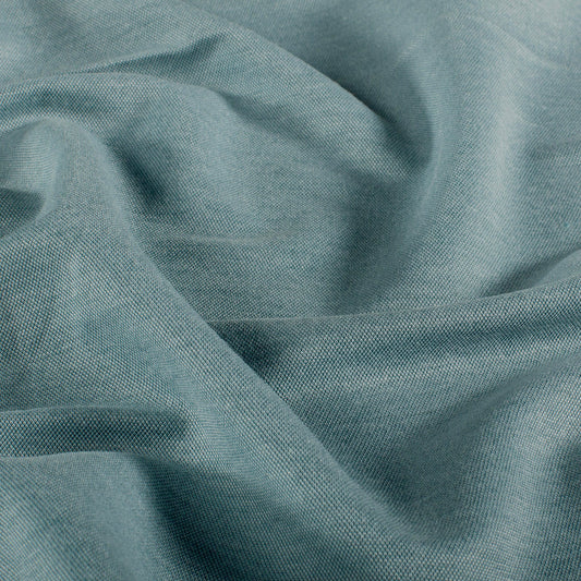 Viscose Jersey stof Melange Petrol