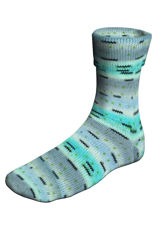 Lang Yarns Super Soxx, kleur Atlas