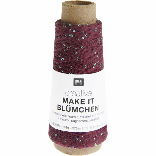 Rico Design Creative Make it Blümchen, pailetten kleur 016