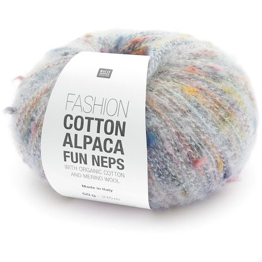 Rico Design Fashion Cotton Alpaca Fun Neps, kleur 001