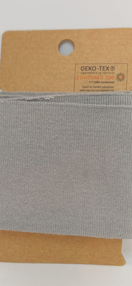 Boordstof 7cm, grijs