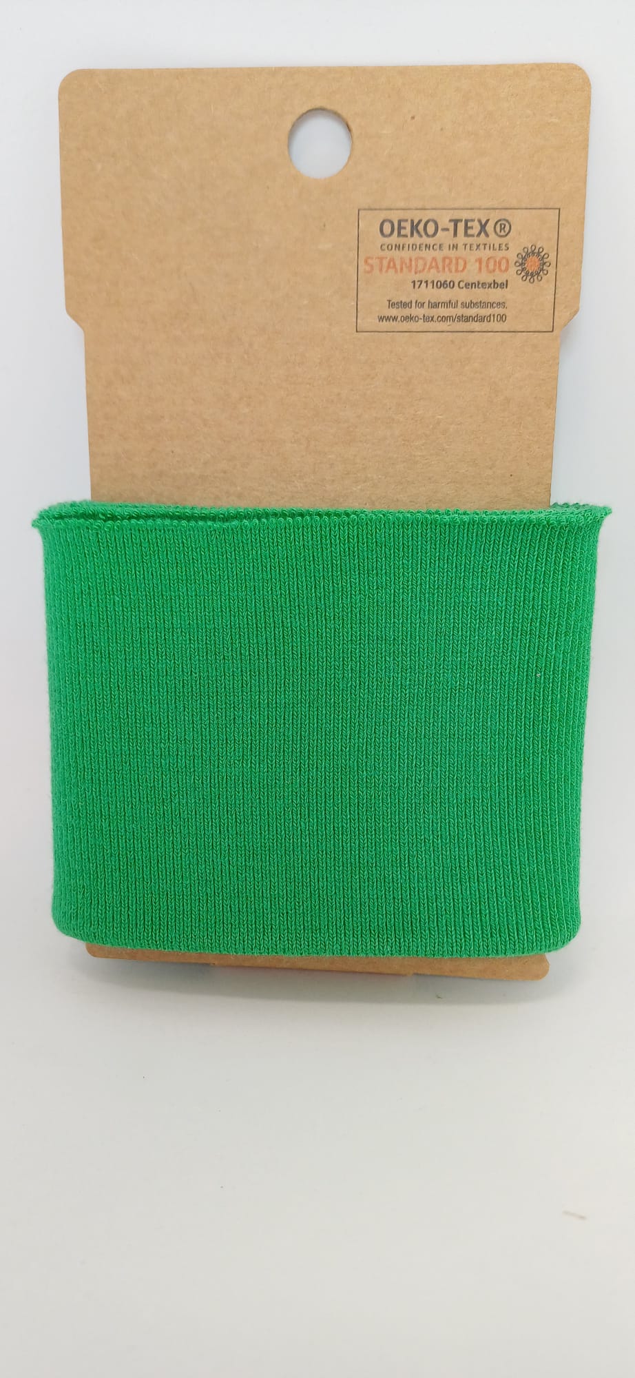 Boordstof 7cm, groen