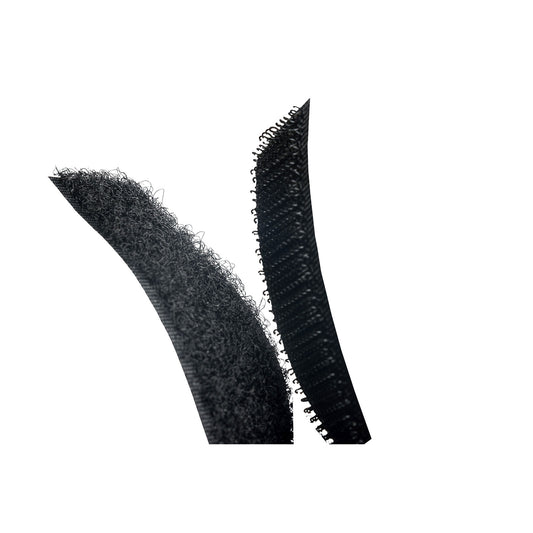 Restyle, klittenband 20mm, zwart