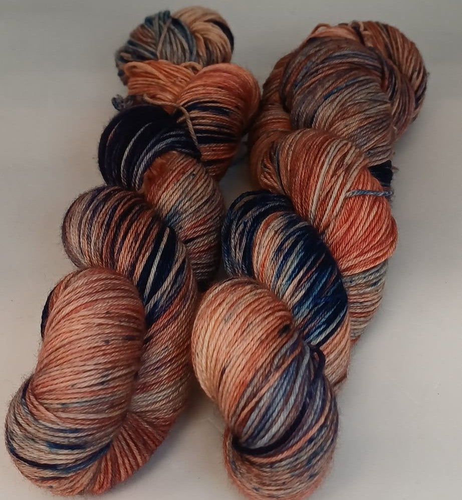 Bresni's Merino Peachy Blue