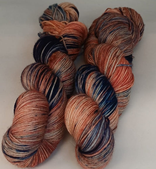 Bresni's Merino Peachy Blue