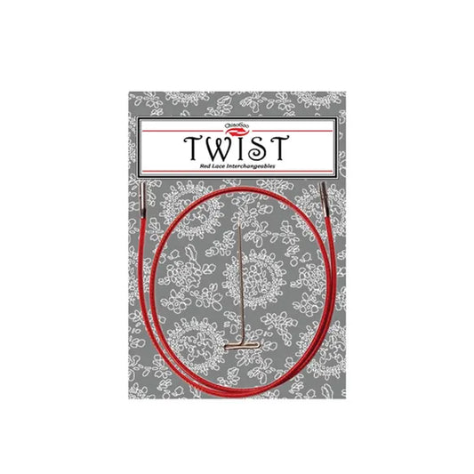 ChiaoGoo, Twist Red Cable 35cm Mini