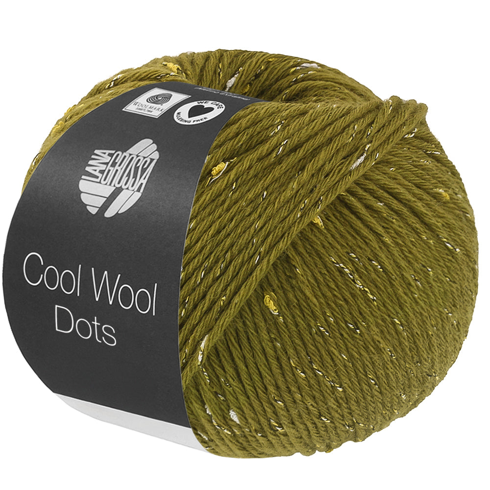 Lana Grossa Cool Wool Big Dots, kleur 0107