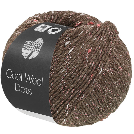 Lana Grossa Cool Wool Big Dots, kleur 0111