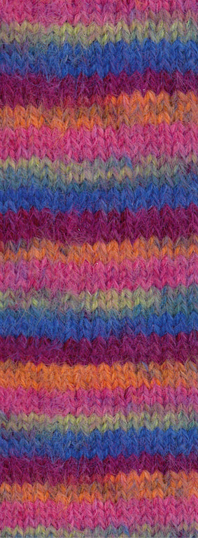 Lana Grossa Cosy Socks Multi Strips, kleur 0156