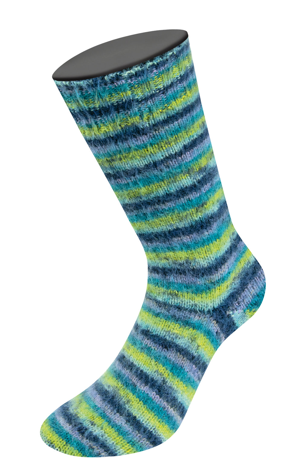 Lana Grossa Cosy Socks Multi Strips, kleur 0157