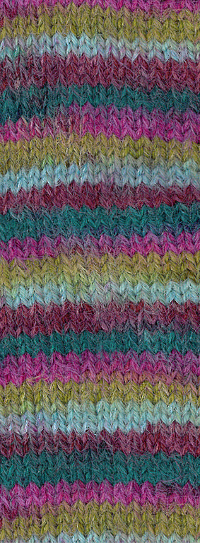 Lana Grossa Cosy Socks Multi Strips, kleur 0158