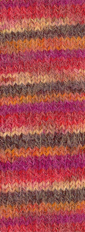 Lana Grossa Cosy Socks Multi Strips, kleur 0159