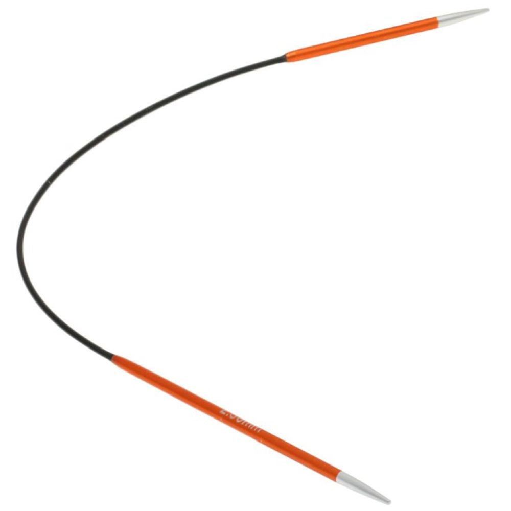 Lana Grossa/KnitPro, rondbreinaald rainbow, 3mm, kabel 40cm