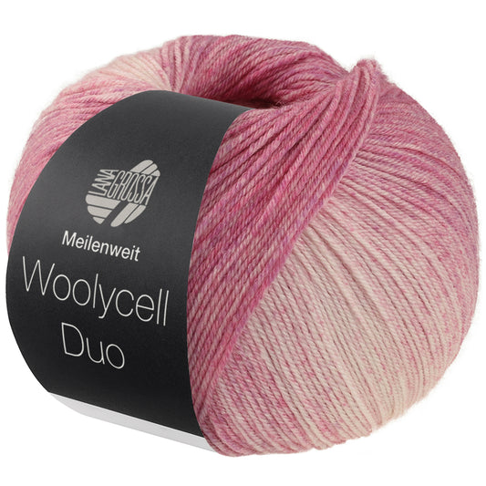 Lana Grossa Meilenweit Woolycell Duo, kleur 6002