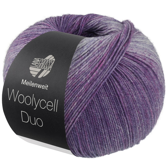 Lana Grossa Meilenweit Woolycell Duo, kleur 6004